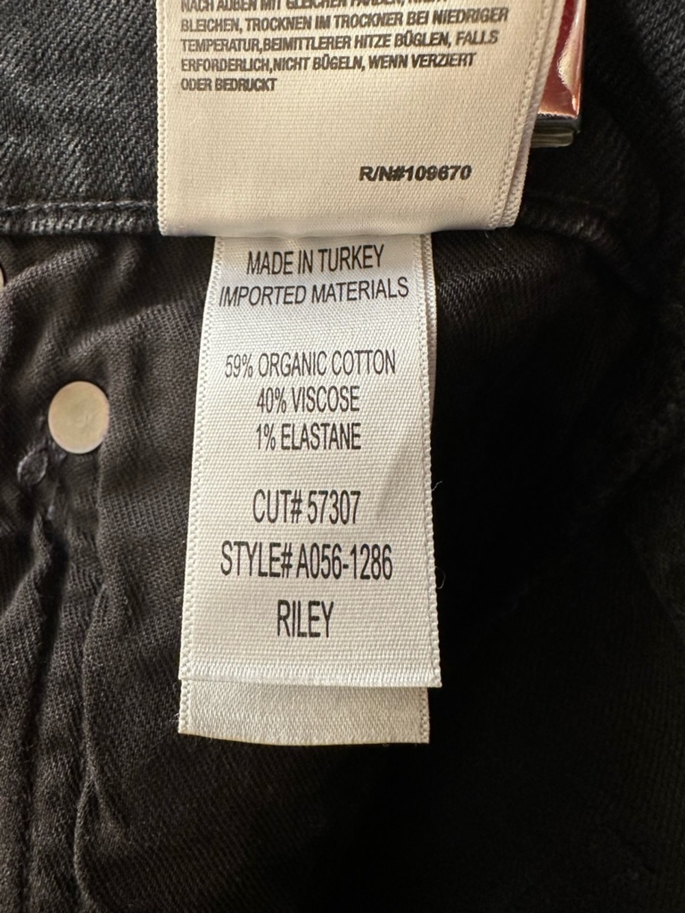 Agolde Riley High Rise Straight Crop Jeans - Picture 11 of 12